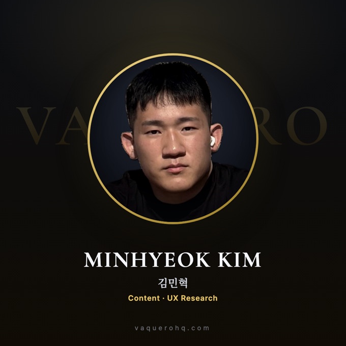 김민혁 Minhyeok Kim
